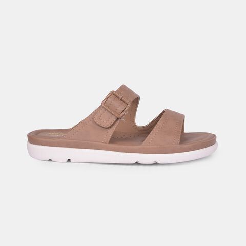 Bata comfit brown flats for women